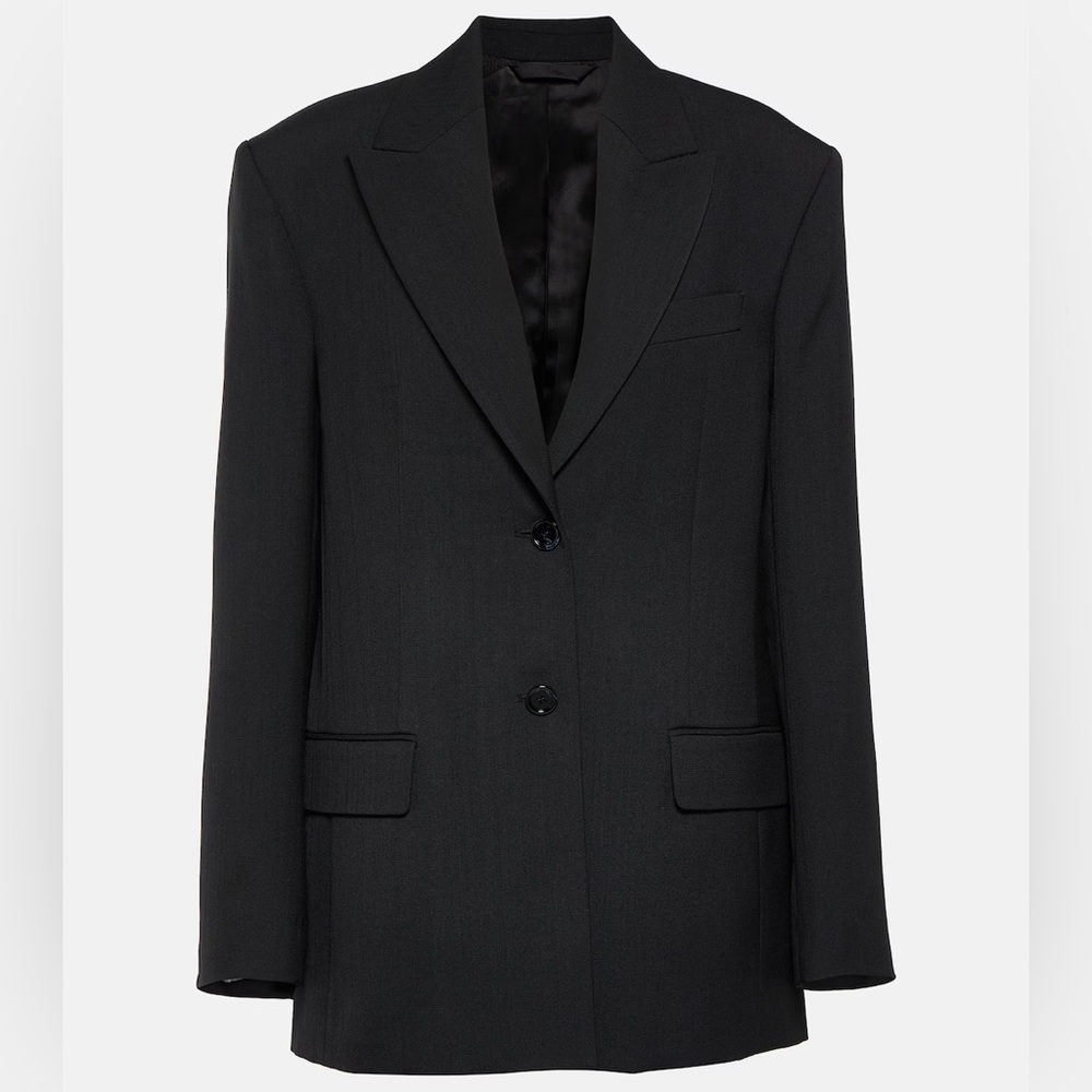 Acne Studios Single breasted Blazer Suit Jacket black Size 36
